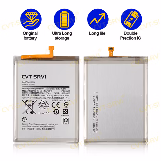 Brand New Original Mobile Phone Battery for Samsung iPhone Huawei Xiaomi Oppo