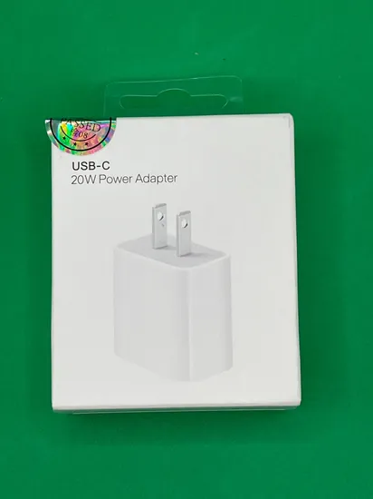 Original Colorful Charging Head 20W Super Power Support QC 0.3/2.0 Fcp USB Cable Pd Fast Wall Charger Adapter Charging Plug for iPhone